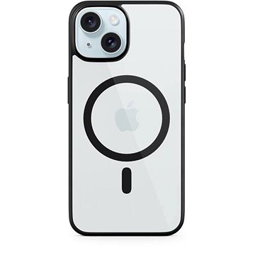 

Epico Mag+ Hero kryt pro iPhone 15 Plus s podporou MagSafe - transparentní černá