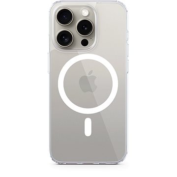 

Epico Resolve kryt pro iPhone 15 Pro s podporou MagSafe - transparentní