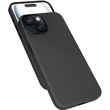 

Epico Mag+ kožený kryt iPhone 15 - černý