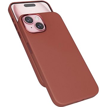 

Epico Mag+ kožený kryt iPhone 15 - hnědý