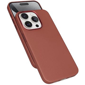 

Epico Mag+ kožený kryt iPhone 15 Pro Max - hnědý