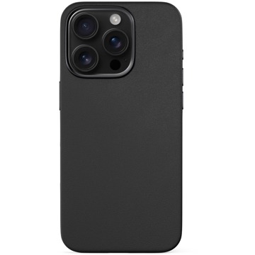

Epico Mag+ kožený kryt iPhone 16 Pro - černý
