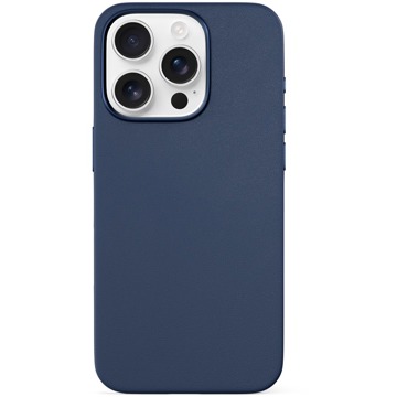 

Epico Mag+ kožený kryt iPhone 16 Pro - modrý