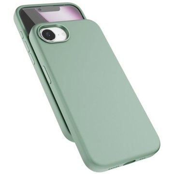 

Epico Mag+ Silicone Pro kryt iPhone 16e - mátově zelený