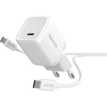 

Epico 30W PD Charger Bundle with USB-C to USB-C Cable 1.2m - bílá