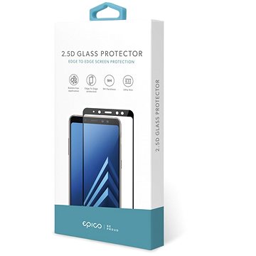 Epico Glass 2.5D pro Sony Xperia 10- černé - Ochranné sklo
