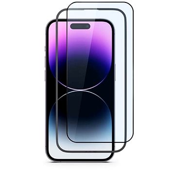 

Epico Resolve Edge to Edge ochranné sklo s instalačním rámečkem iPhone 15 Pro