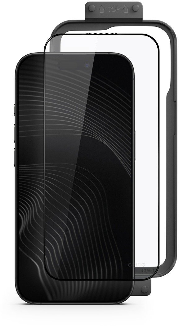 

UNUM SapphireShield 3D ochranné sklo s instalačním rámečkem iPhone 15 Plus/16 Plus