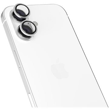 

Epico hliníkové ochranné sklo na čočky fotoaparátu pro iPhone 16/16 Plus - bílá