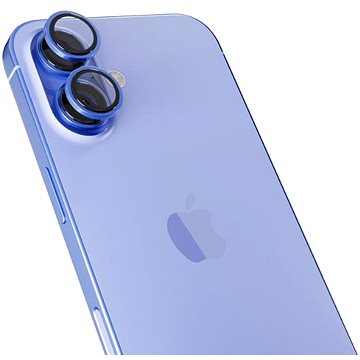 

Epico hliníkové ochranné sklo na čočky fotoaparátu pro iPhone 16/16 Plus - ultramarínová