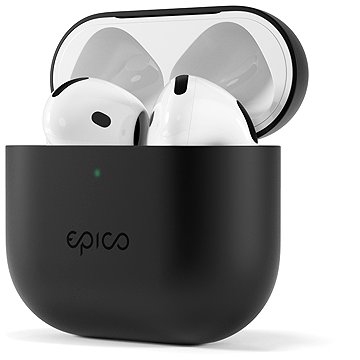 

Epico Silicone Cover Airpods 4 - černá