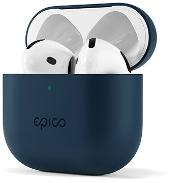 

Epico Silicone Cover Airpods 4 - tmavě modrá