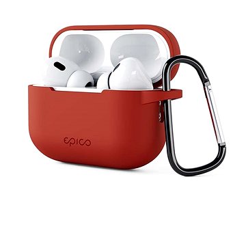 

Epico Silicone Outdoor Cover Airpods 4 - červená