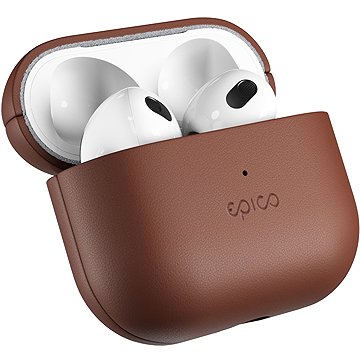 

Epico Leather Case Airpods 3 - hnědá