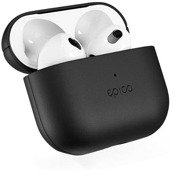 

Epico Leather Case Airpods 4/4 (ANC) - černá