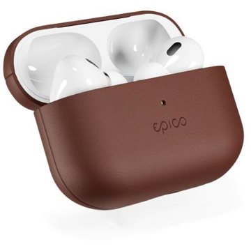 

Epico Leather Case Airpods Pro 2 - hnědá