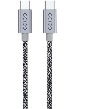 

Epico opletený kabel USB-C na USB-C 1.2m - vesmírně šedá