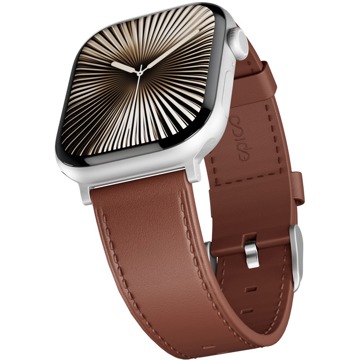 

Epico Watch Strap Leather for Apple Watch SE/Series 1-9 (38/40/41mm)/10 (42mm) - hnědý
