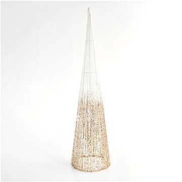 

EUROLAMP Vánoční dekorace - stromový kornout ozdoba, 20 x 80 cm