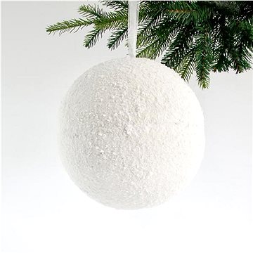 

EUROLAMP Vánoční ozdoby - koule, sněhová, průměr 25 cm