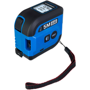 

ERMENRICH Laserový dálkoměr 60 m Reel Laser Tape Measure Violet SLR640 (1 X 0,39 Ah)