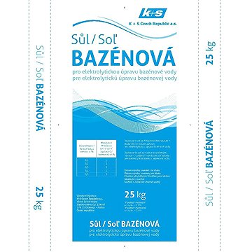 

esco Sůl bazénová pro elektrolytickou úpravu bazénové vody 25 kg