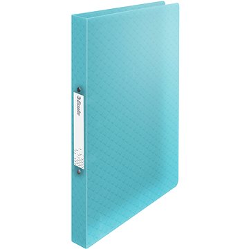 ESSELTE Colour Breeze dvoukroužkové, transparentní modré