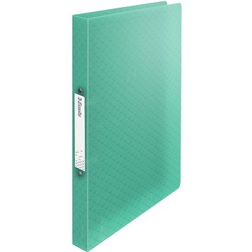 

ESSELTE Colour Breeze dvoukroužkové, transparentní zelené