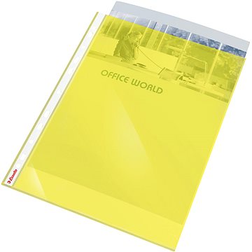 ESSELTE STANDARD A4/55 mikronů, lesklé, žluté - balení 10 ks - Eurofolie