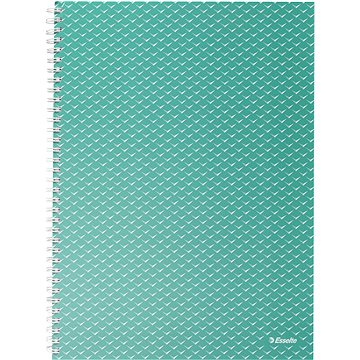 

ESSELTE Colour Breeze A4, 80 listů, linkovaný, zelený