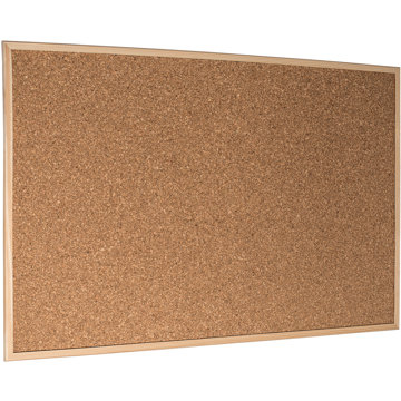 ESSELTE Economy korková 60 x 90 cm, dřevěný rám
