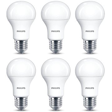 

Philips LED 13-100W, E27, 2700K, matná, set 6ks