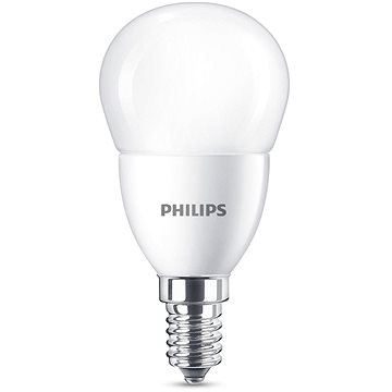 

Philips LED kapka 7-60W, E14, Matná, 2700K
