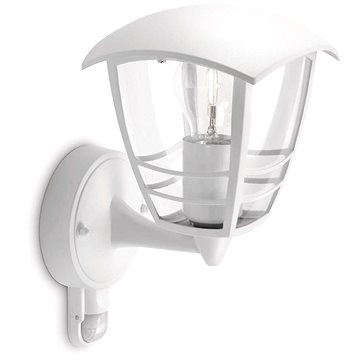 

Philips - Venkovní nástěnné světlo s čidlem 1xE27/60W IP44