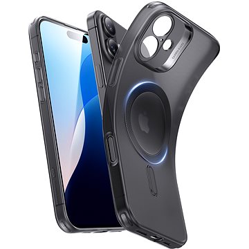 

ESR Zero Clear Case (HaloLock), Compatible with iPhone 16, Frosted Black