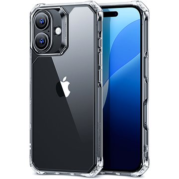 

ESR Air Armor Clear Case, Compatible with iPhone 16, Clear