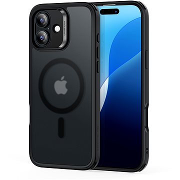 

ESR Classic Hybrid Case (HaloLock), Compatible with iPhone 16, Frosted Black
