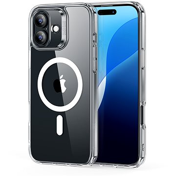 

ESR Classic Hybrid Case (HaloLock), Compatible with iPhone 16 Plus, Clear