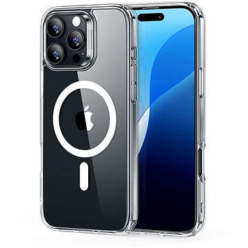

ESR Classic Hybrid Case (HaloLock), Compatible with iPhone 16 Pro Max, Clear