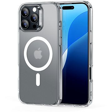 

ESR Classic Hybrid Case (HaloLock), Compatible with iPhone 16 Pro Max, Frosted Clear