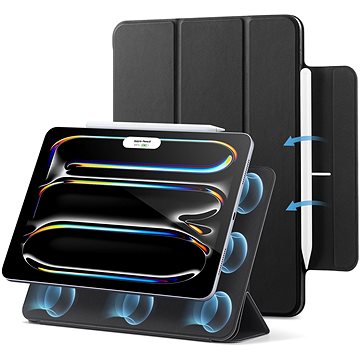 

ESR Rebound Magnetic Case, Compatible with iPad Pro 11 (2024), Black