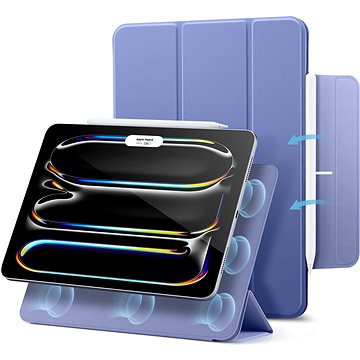 

ESR Rebound Magnetic Case, Compatible with iPad Pro 13 (2024), Lavender