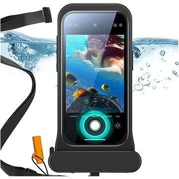 

ESR Waterproof Pouch Pro, Compatible with iPhone 15/14/13, Black