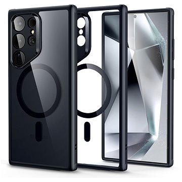 

ESR Classic Hybrid Case (HaloLock), Compatible with Samsung Galaxy S24 Ultra, Clear Black