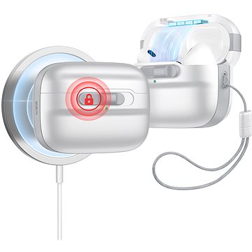 

ESR Pulse Magnetic Lock Case (HaloLock), Compatible with AirPods Pro, White