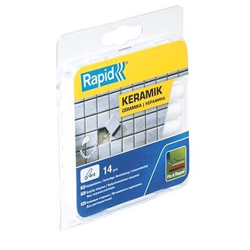 

RAPID Tyčinky lepící O12 x 94 mm, keramika, 14ks, blistr