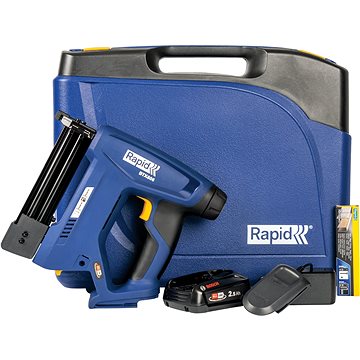 

RAPID Akumulátorová sponkovací pistole BTX606, kufr