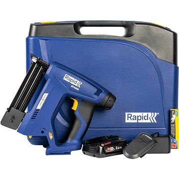 

RAPID Akumulátorová sponkovací pistole BTX553, kufr