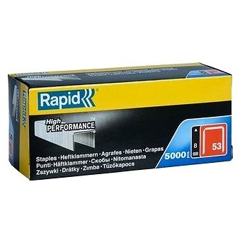 

RAPID Spony 53/8mm, 5000ks, krabička