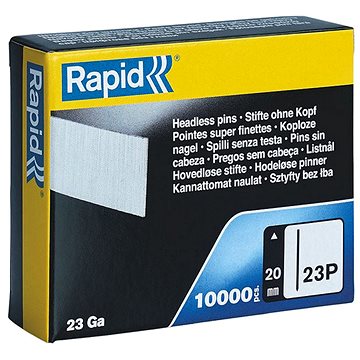 

RAPID Hřebíky 23P/20mm, 10000ks, krabička